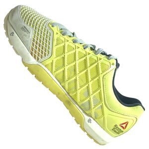 Reebok Crossfit CF47 Nano 4.0 Shoes Womens Sz 9 Sneakers Yellow Athletic M40527